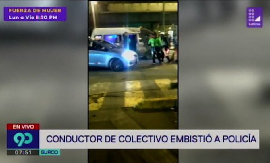 El atropello ocurriÃ³ en la cuadra 50 de la avenida TomÃ¡s Marsano, en Surco. (Latina)